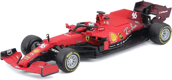 F1 Ferrari SF21 - Charles Leclerc 1:43 w. Acrylic Box