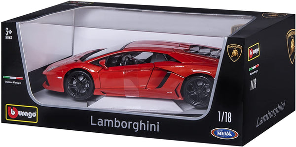 Lamborghini Aventador Bburago -  1:18 Die Cast Model Car