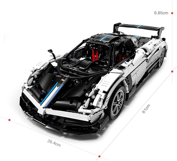 Pagani Huayra 1:8 - DIY Technic Brick R/C Car