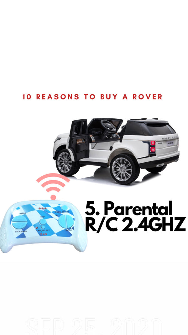 Range Rover HSE 24V Large 2 Seat - White