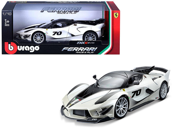 Ferrari FXX-K White 1:18 - Bburago