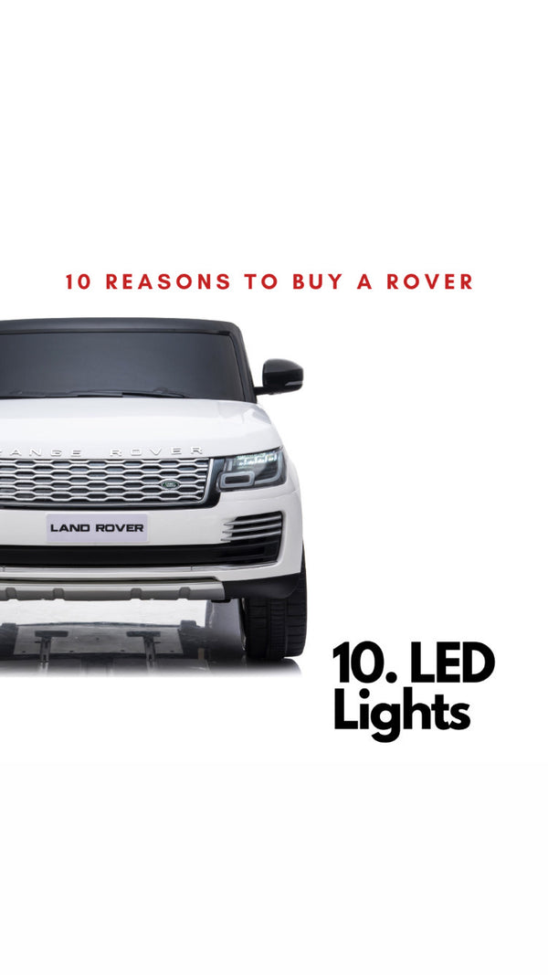 Range Rover HSE 24V Large 2 Seat - White