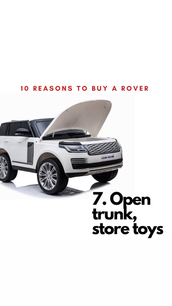 Range Rover HSE 24V Large 2 Seat - White