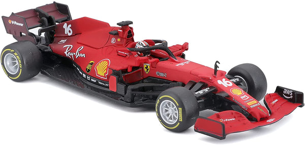 F1 Ferrari SF21 - Charles Leclerc 1:43 w. Acrylic Box