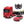 Load image into Gallery viewer, 2 in 1 Mercedes Benz Truck and 1:24 Mercedes Benz GT R/C Combo Set - Red
