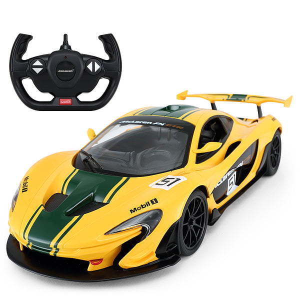 McLaren remote control car yellow