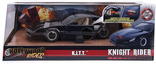 Knight Rider KITT Pontiac Firebird w. Lights - 1:24 Die-Cast Car