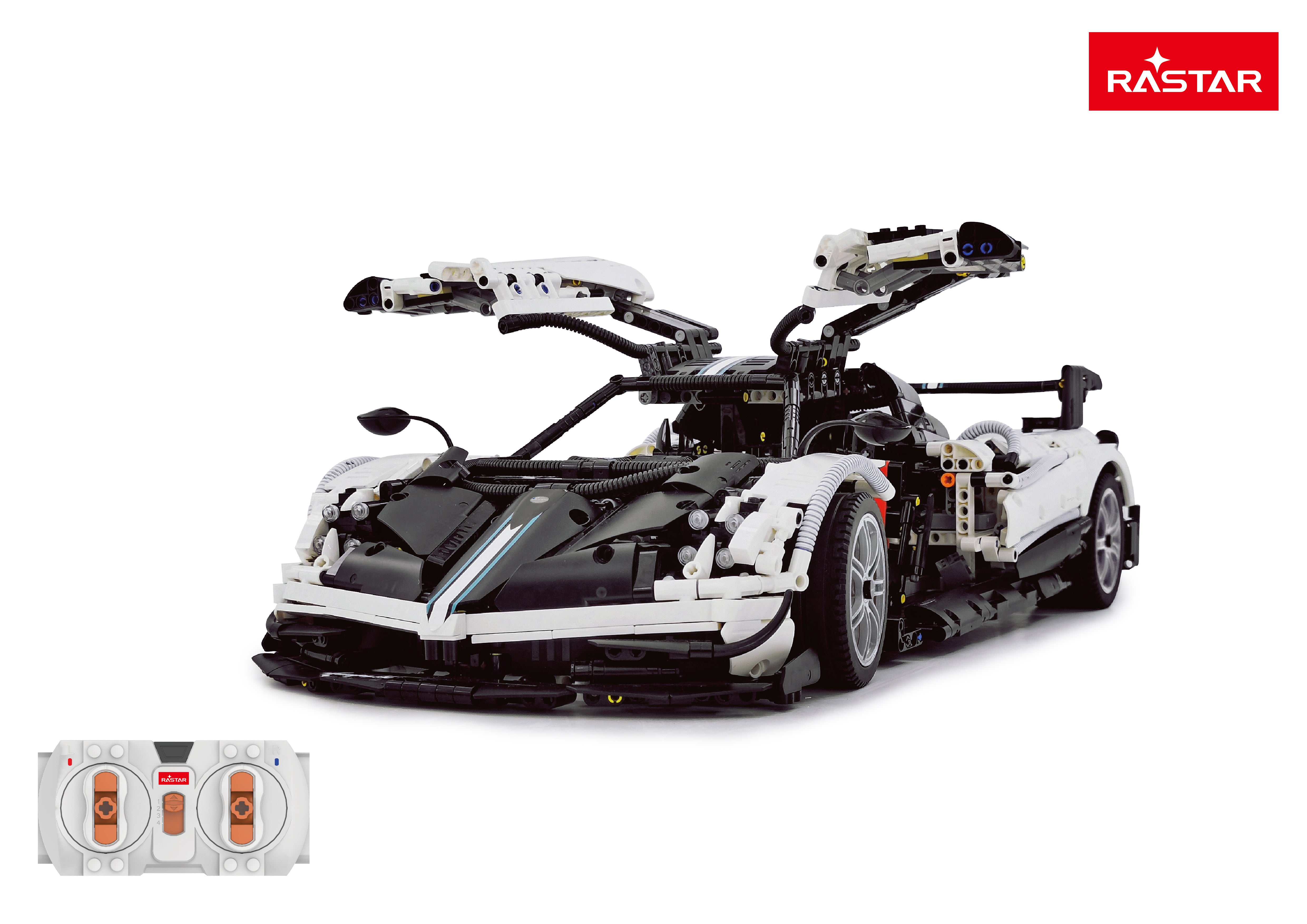 Pagani Huayra 1:8 - DIY Technic Brick R/C Car – KSKIDS AUTO