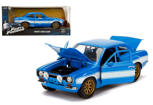 Fast and Furious Ford Escort RS2000 Brian- 1:24 Die-Cast