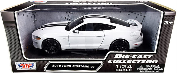 Ford Mustang GT 2018 Motor Max - 1:24 Die-Cast