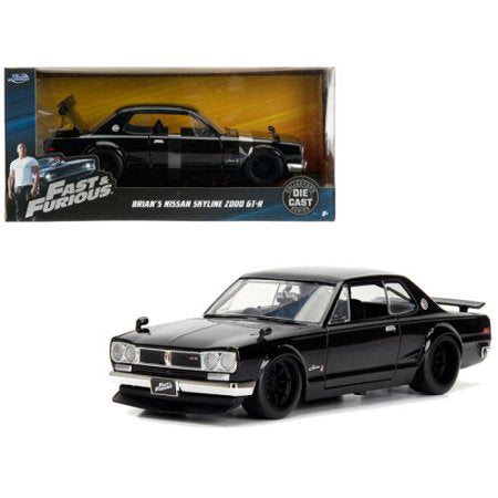 Fast and Furious Nissan Skyline 2000 GT-R Brian  - 1:24 Die-Cast