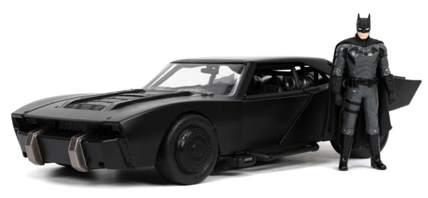 The Batman 2022 1:24 Batman & Batmobile