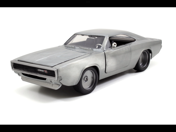 Fast and Furious Dodge 1970 Charger R/T Bare Metal - 1:24 Die-Cast